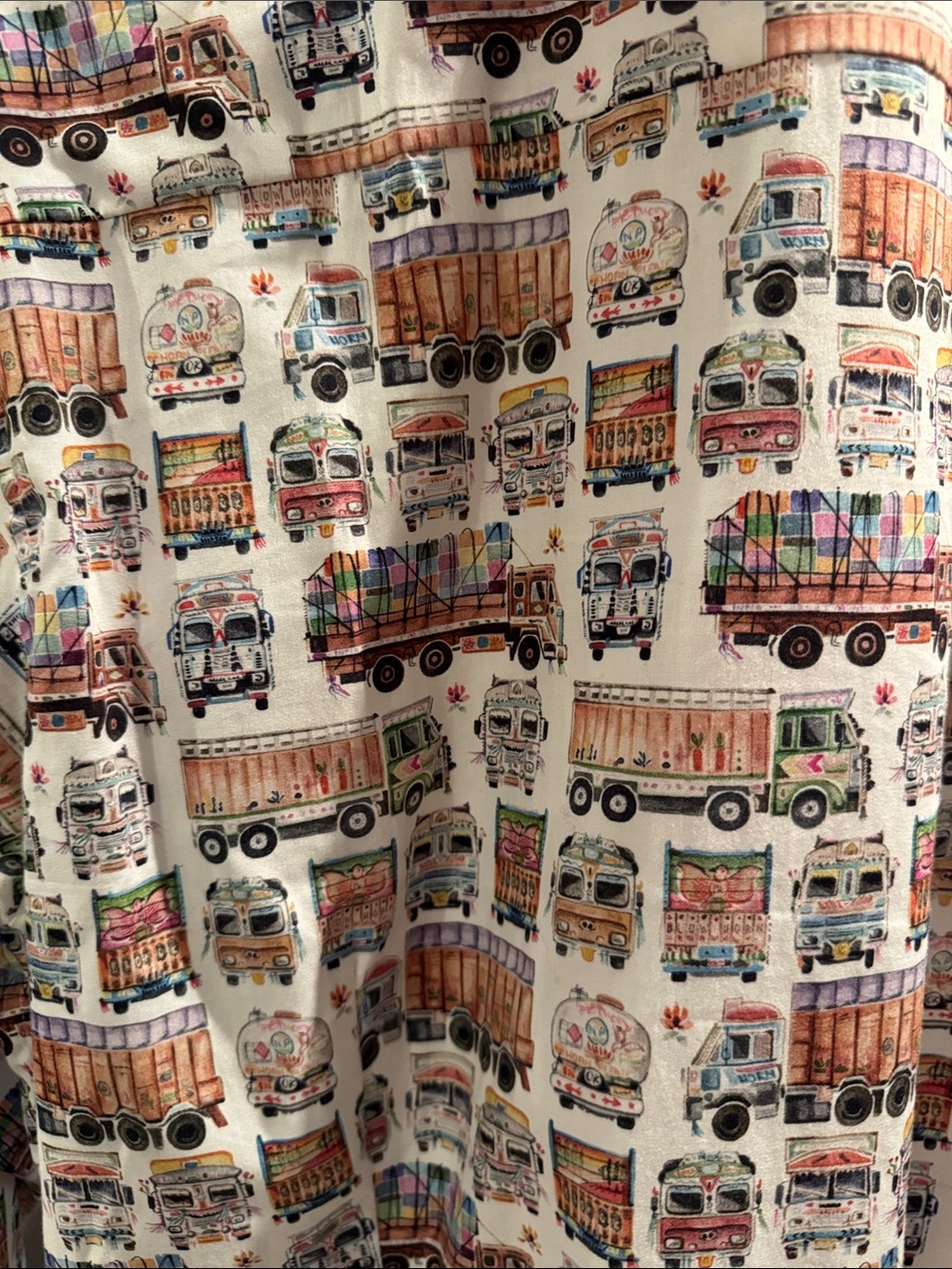 ETON trucks & RVs print shirt - Picture 5 of 6